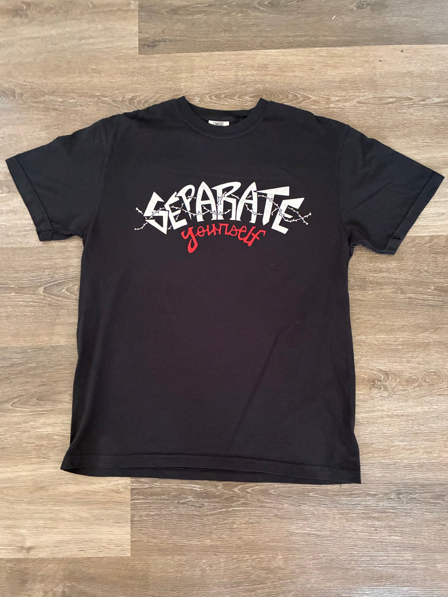 Separate Yourself Black Tee